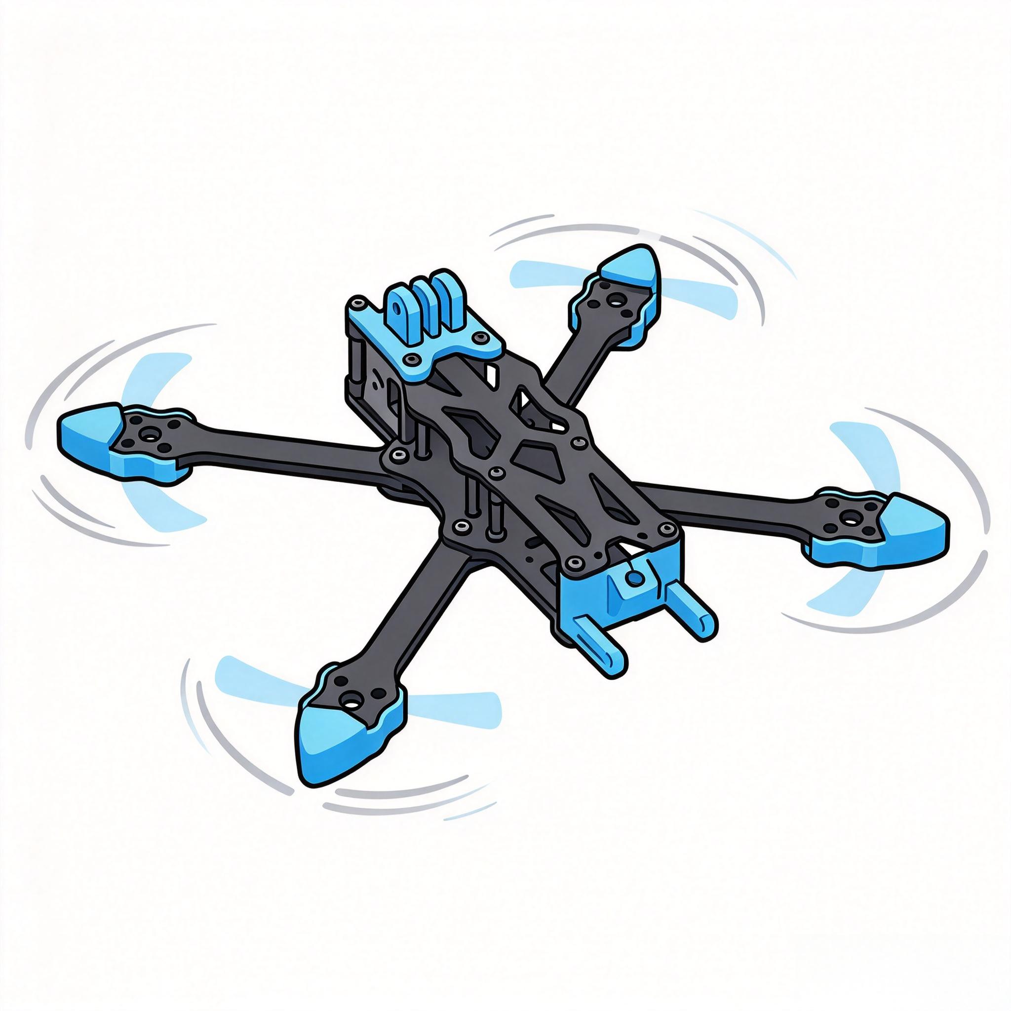 Zestaw do budowy drona APEX 5  – Drone Kit Octocopter recenzja i cena