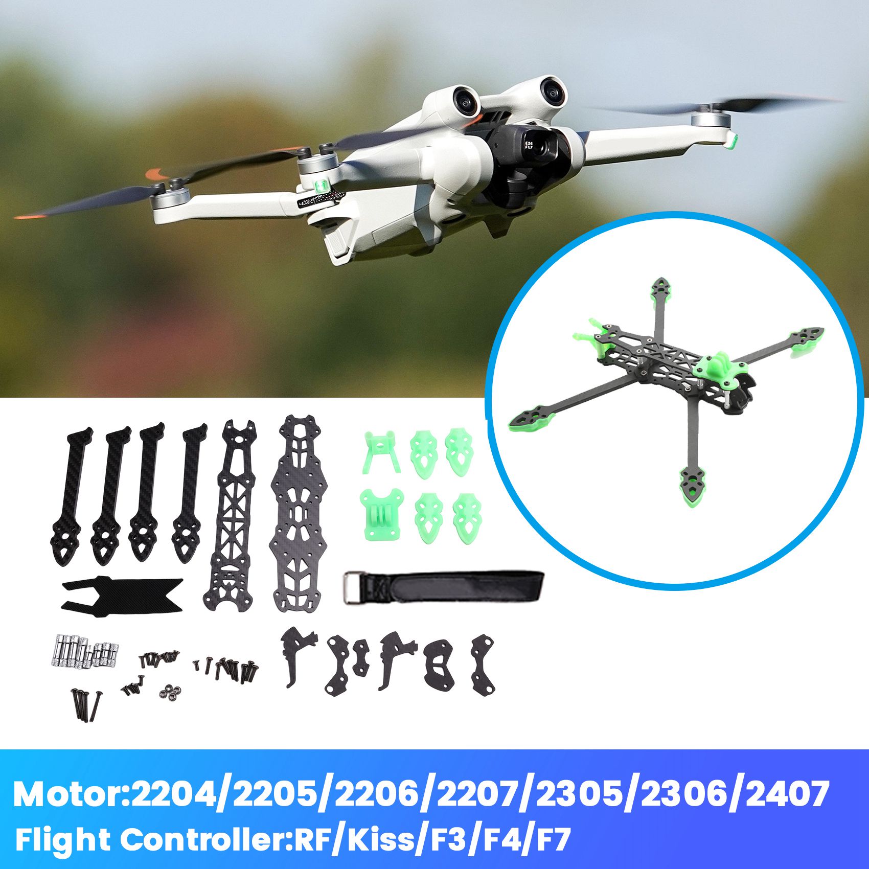 YSUN-MARK4-HD Mark 4 HD 5-calo – Drone Kit Fpv recenzja i cena